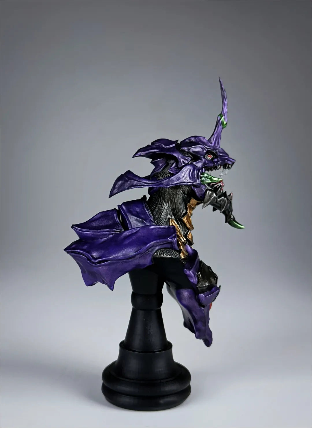 Neon Genesis Evangelion EVAs Unit 01/02 11/16cm Head Statue 3D Unpainted GK Model Kit EVA Figure