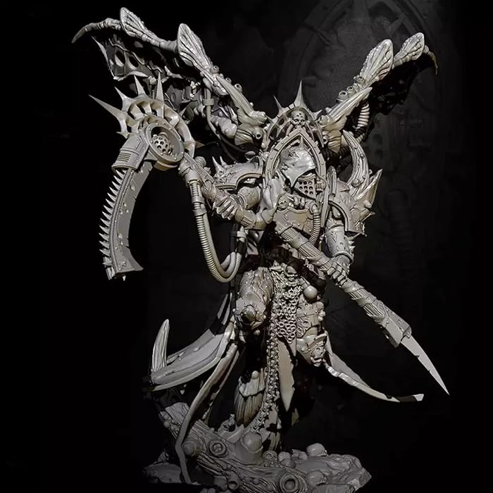 Warhammer 40k Dark Mechanicum Chaos Prime The Great Demon Of Corrosion 135mm Unpainted Miniature | WH40 Figure