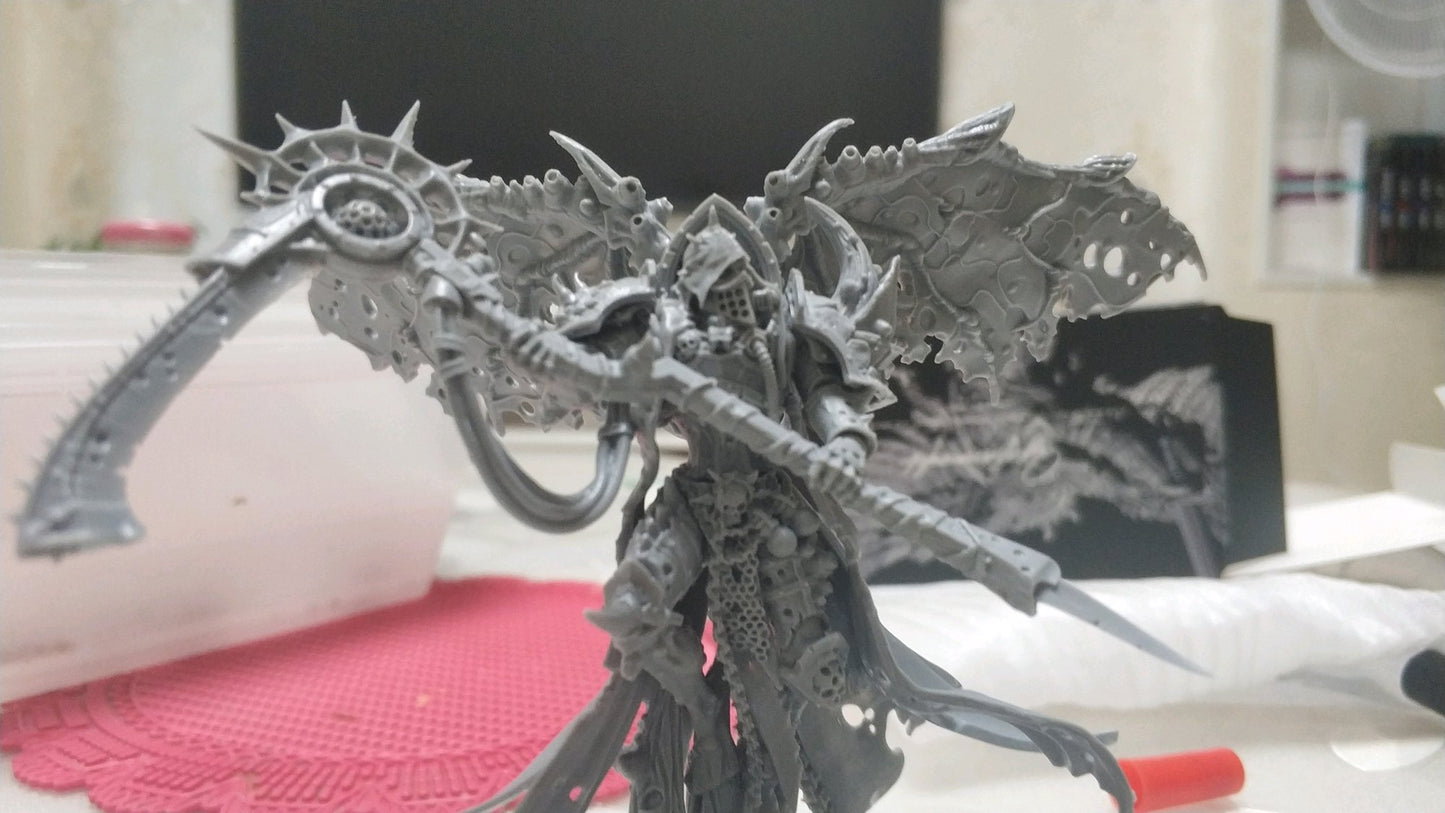 Warhammer 40k Dark Mechanicum Chaos Prime The Great Demon Of Corrosion 135mm Unpainted Miniature | WH40 Figure