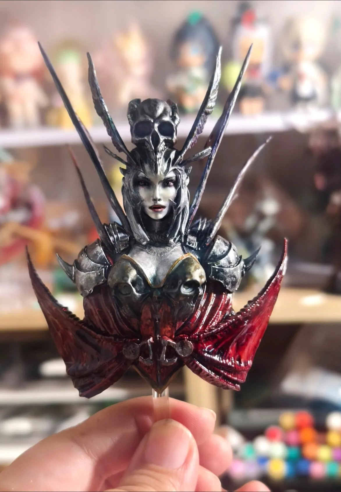 Kingdom Insects Elysabeta Vampire Princess 1/10 Half Scale Unpainted Miniature Figure