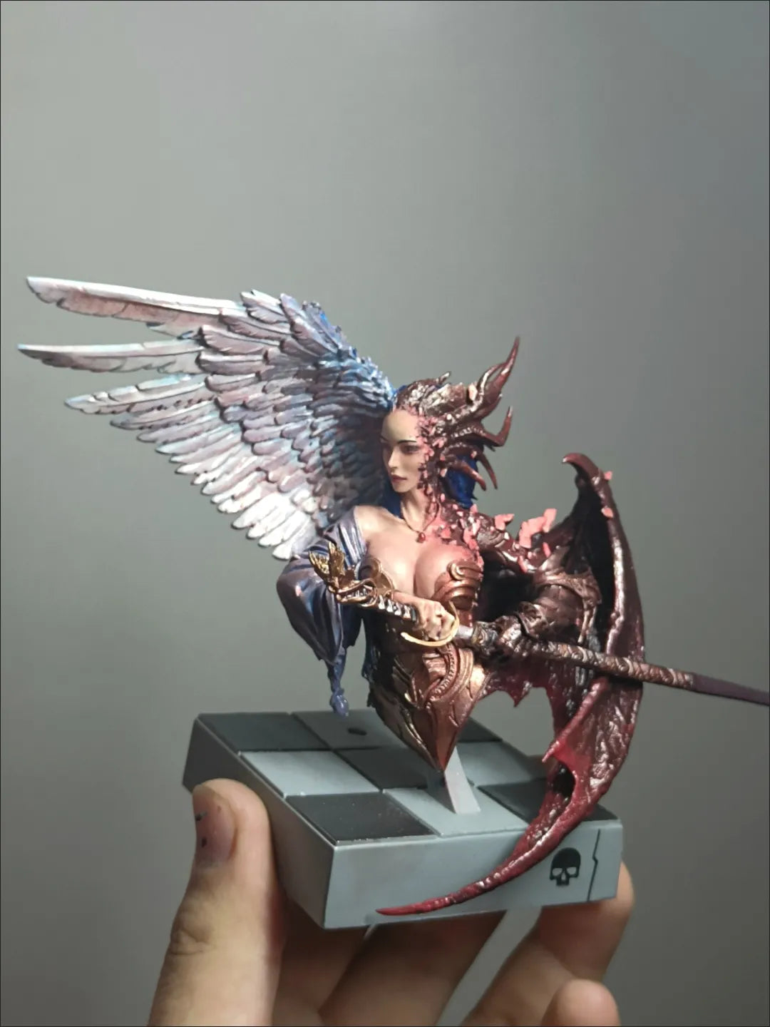 Songs of War Fallen Angel 1/12 Scale Bust Unpainted Miniature