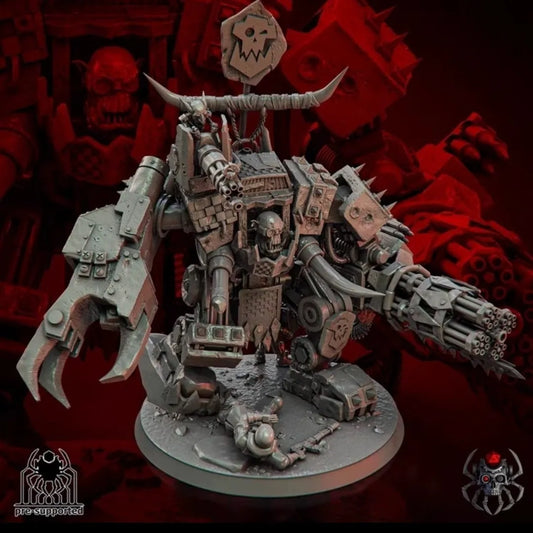 War 40k Orks Waaagh! Warlord Ghazghkull Mag Uruk Thraka 70/120mm 3D Print White Sculpture Figure