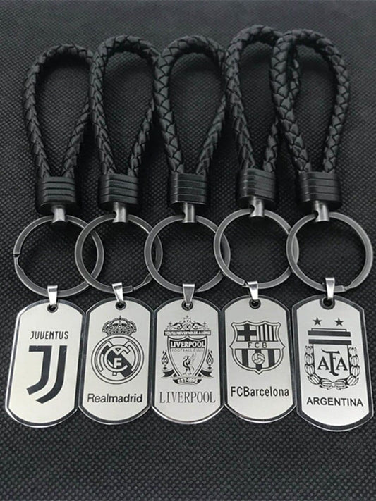 Football Team Keychain, Red Devils Keychain, Barcelona Keychain, Juventus Keychain, Blue Army keychain, Liverpool Keychain, Madrid Keychain