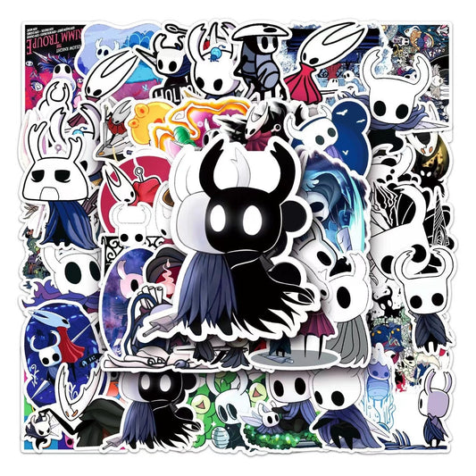 Hollow Knight stickers 54pcs, Pale Knight stickers, knight stickers, ACT game stickers