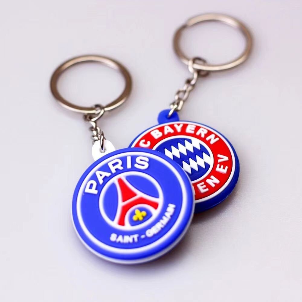 football club PVC keychain, Liverpool keychain, Madrid keychain, Barcelona keychian, Red Devils keychain, Blue Army keychain, ACM keychain